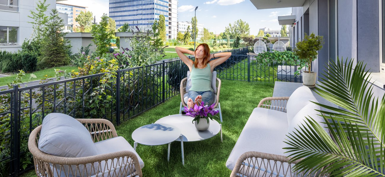 6 motive pentru care să alegi un apartament cu grădină în Luxuria Residence
